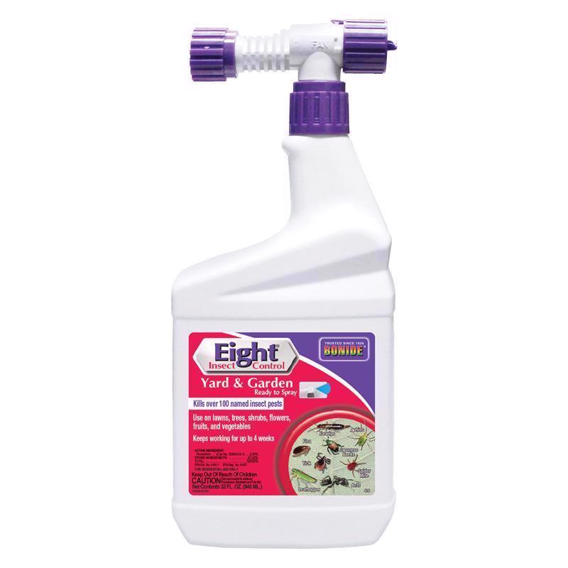 Bonide Insecticida Líquido para Patio y Jardín, 32 oz