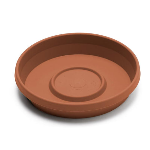 Bloem Terra 2.8 in. H X 17 in. W X 17 in. D X 17 in. D Resin Traditional Plant Saucer Terra Cotta