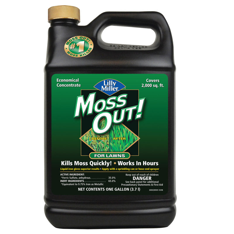 Lilly Miller Moss Out Eliminador de musgo RTU Líquido 1 gal