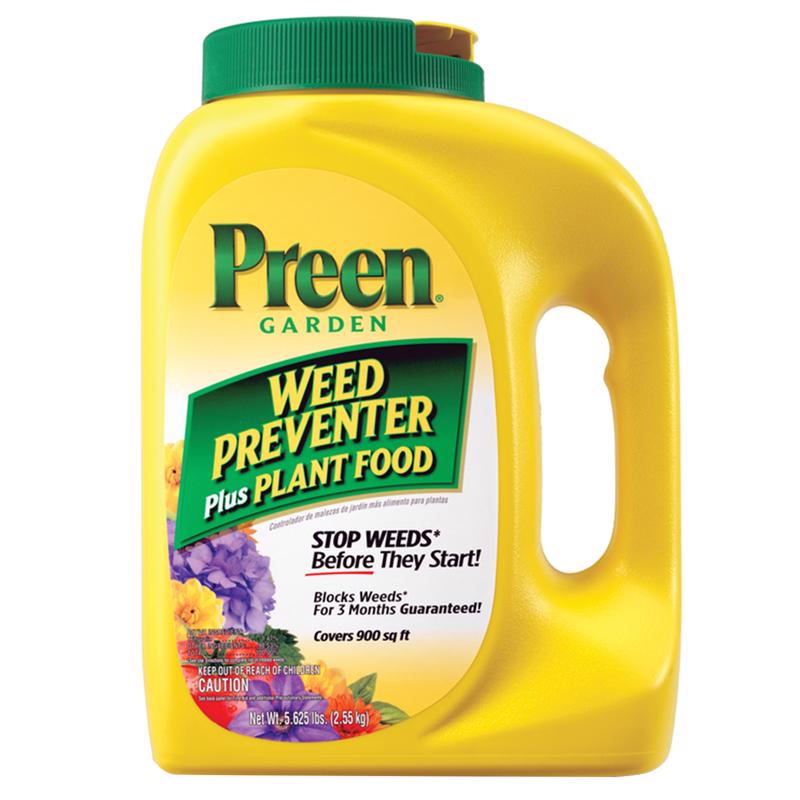 Gránulos Preen Previenen Malezas y Fertilizante 5.625 lb