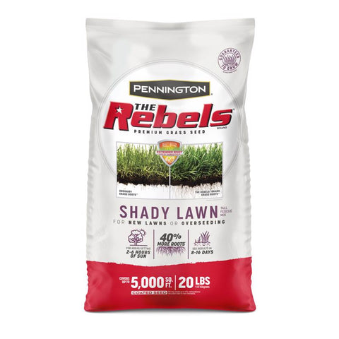 Semilla de pasto festuca alta Pennington The Rebels para sombra parcial/sol, 20 lb