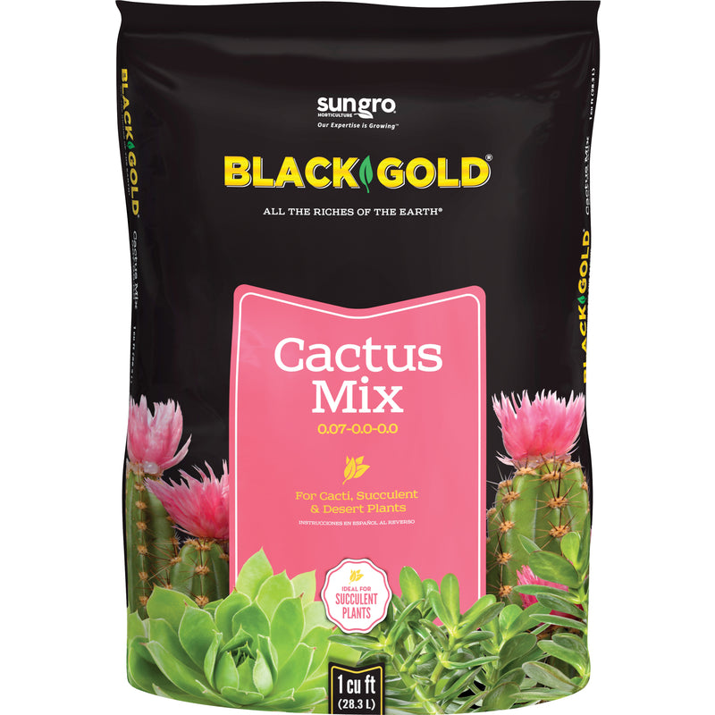 Black Gold Organic Cacti and Succulent Potting Mix 1 cu ft