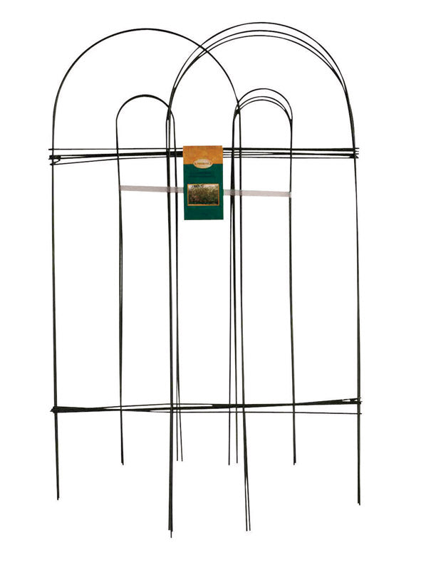 Panacea 10 ft. L X 32 in. H PVC Green Garden Fence (Pack of 10)