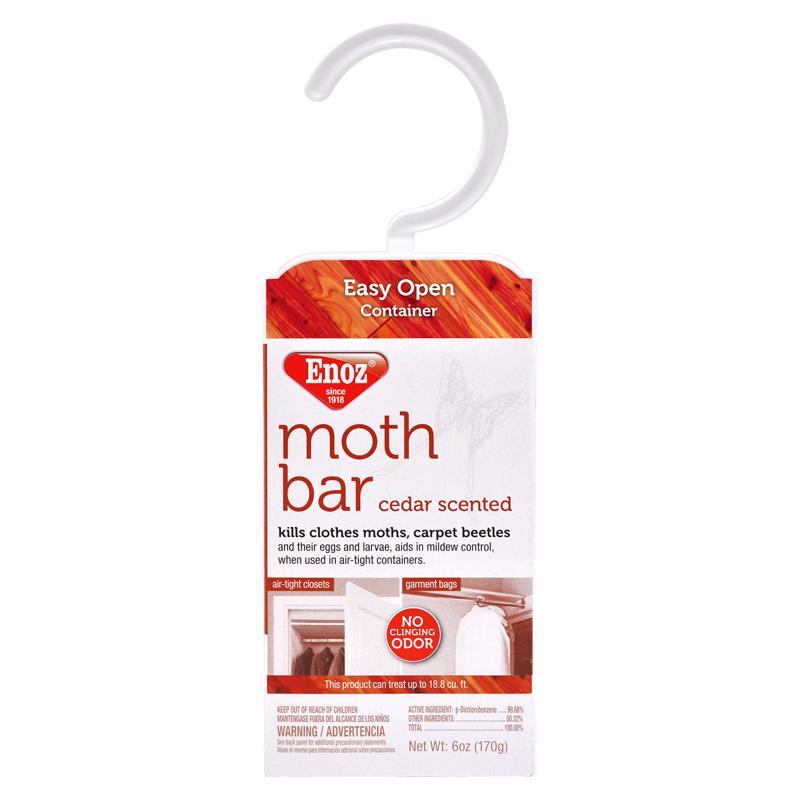 Enoz Moth Bar 6 oz (Pack of 6)