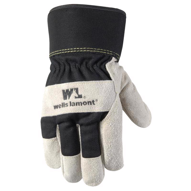 Guantes de exterior para hombre Wells Lamont Negro/Marrón L 1 par