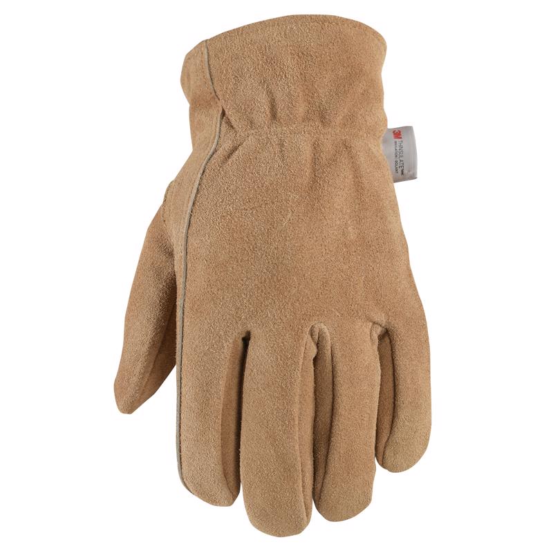 Guantes Wells Lamont para hombre marrones XL, 1 ud. (paquete de 3)