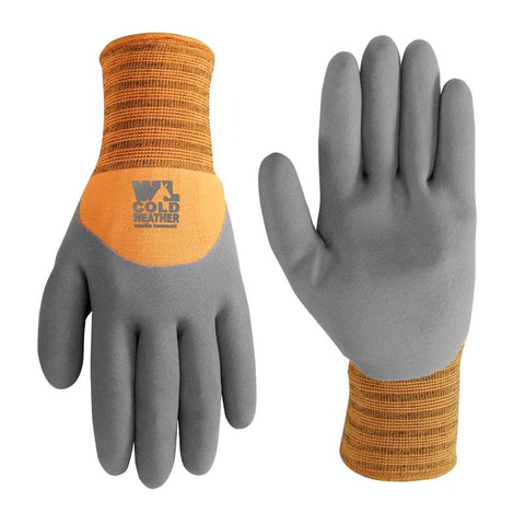 Wells Lamont Men's Outdoor Winter Gloves Black L 1 pk