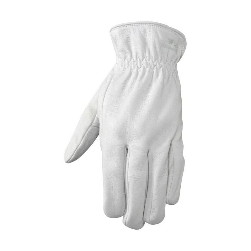 Guantes de cuero de cabra Wells Lamont XL Goatskin Driver Gris Perla