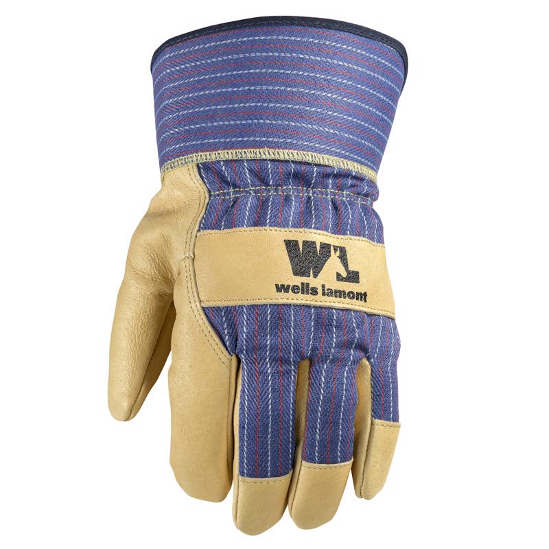 Wells Lamont Guantes de exterior para hombre Palm Palomino L 1 par