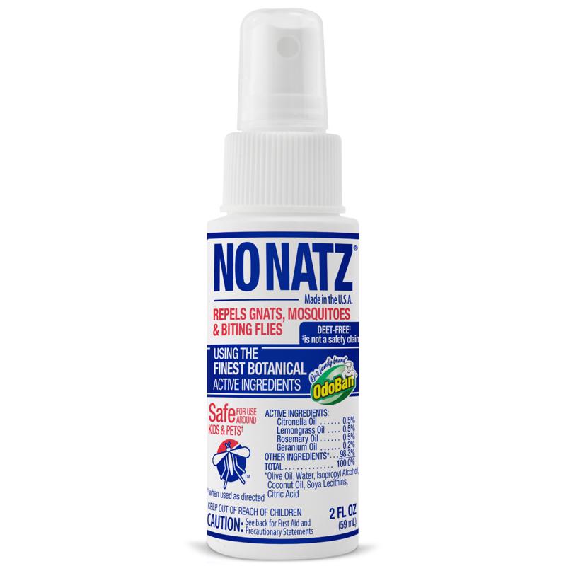 Repelente de insectos líquido orgánico No Natz para una variedad de insectos, 2 oz (paquete de 12)