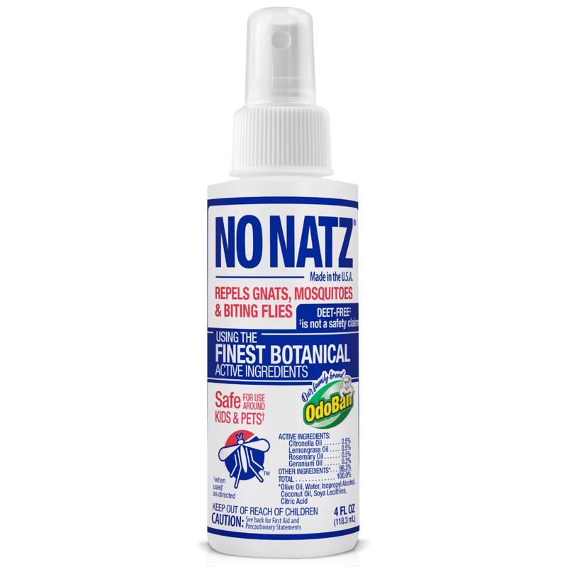 No Natz Organic Insect Repellent Liquid For Variety of Insects 4 oz (Pack of 12)