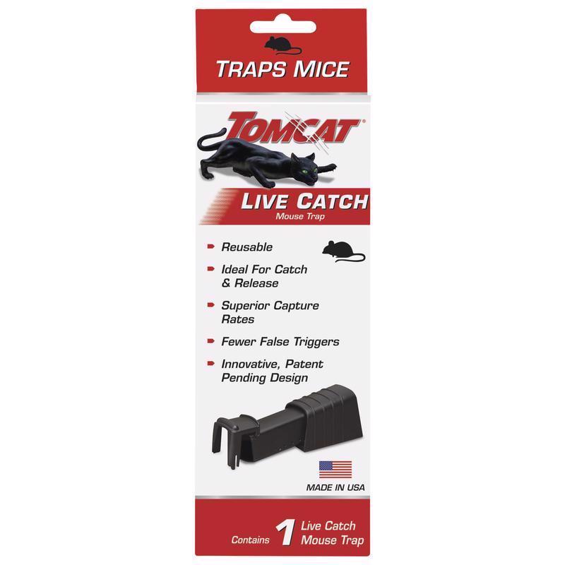 Tomcat Small Live Catch Trap For Mice 1 pk