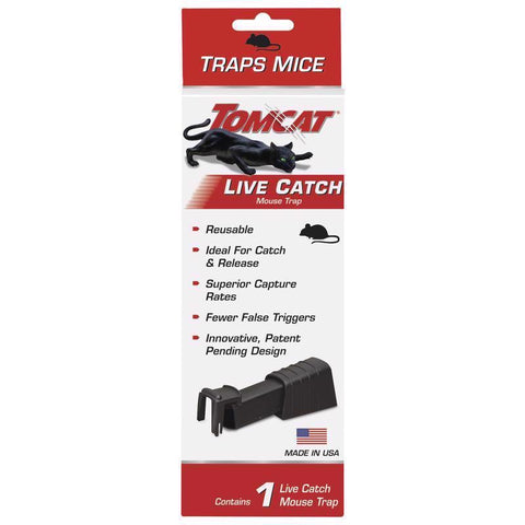 Tomcat Small Live Catch Trap For Mice 1 pk