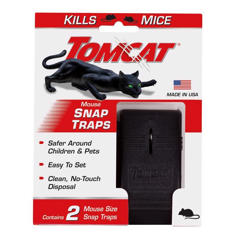 Tomcat Small Snap Trap For Mice 2 pk (Pack of 12)