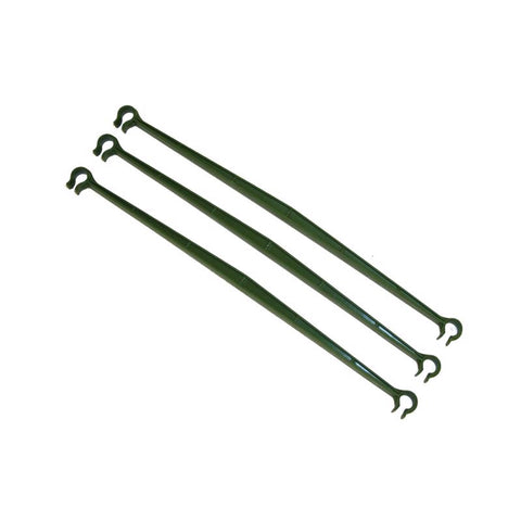 Gardener's Blue Ribbon Green Steel Garden Stakes (Pack of 12)