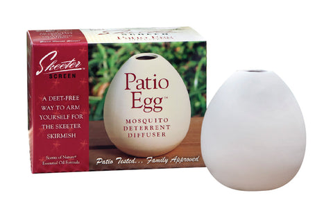 Skeeter Screen Patio Egg Insect Deterrent Diffuser For Mosquitoes 4 oz (Pack of 6)