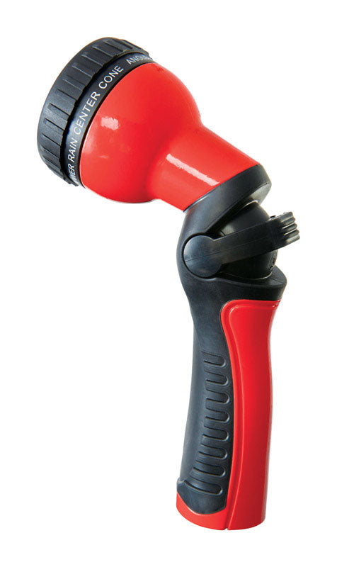 Boquilla de manguera de zinc ajustable con 9 patrones Dramm Revolution