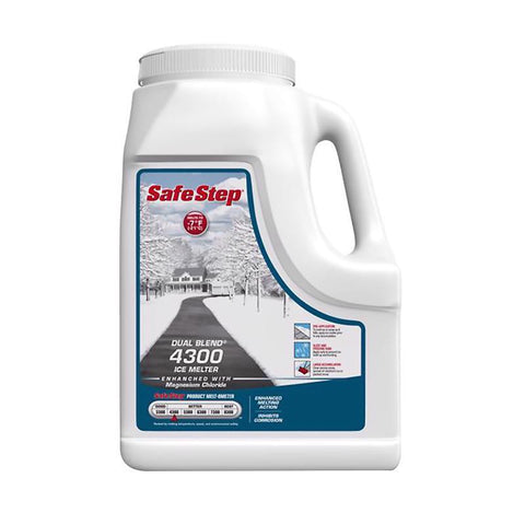 Safe Step Dual Blend 4300 Magnesium Chloride/Sodium Chloride Granule Ice Melt 12 lb (Pack of 4)