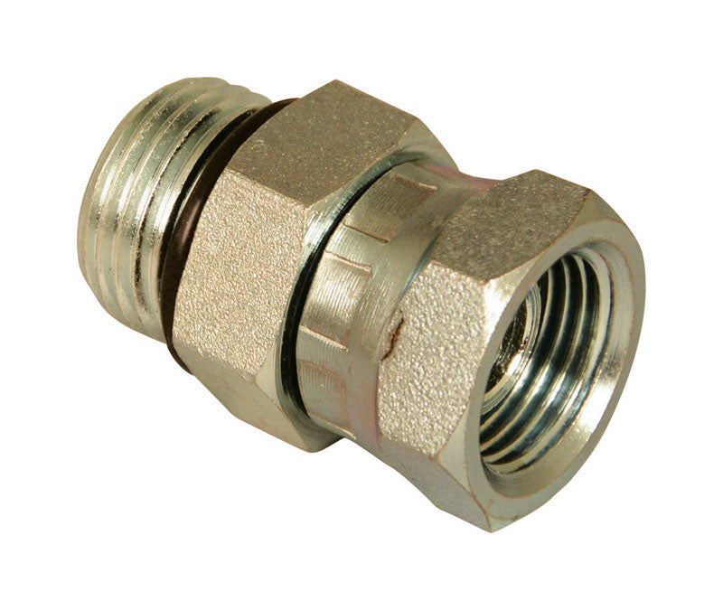 Adaptador hidráulico Apache Metal de 1/2 pulg. de diámetro x 1/2 pulg. de diámetro, paquete de 1