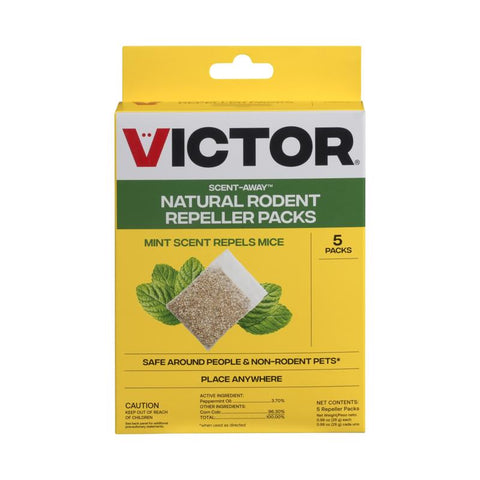 Victor Scent-Away Animal Repellent Pouch For Rodents 5 pk