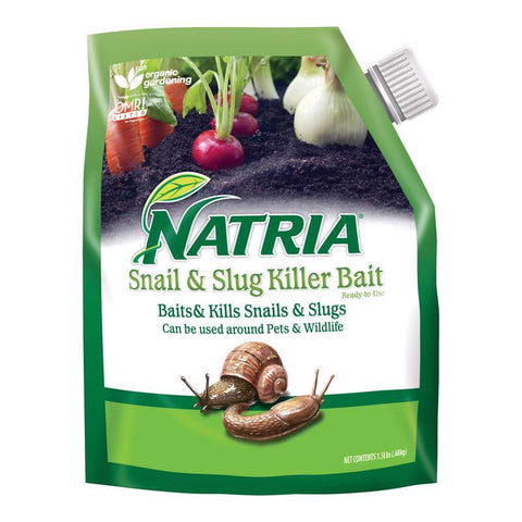 NATRIA Insecticida para babosas y caracoles de 1,5 lb
