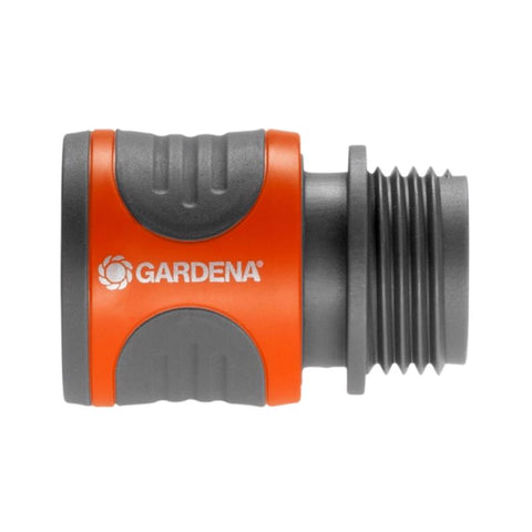 Conector de manguera hembra roscado de nailon/ABS Gardena de 5/8 y 1/2 pulg.
