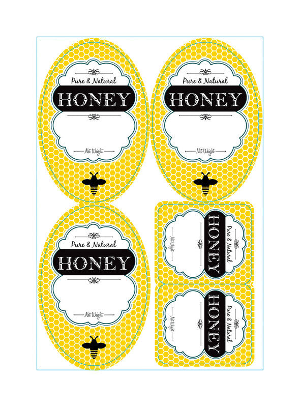 Little Giant Honey Labels (Pack of 12)