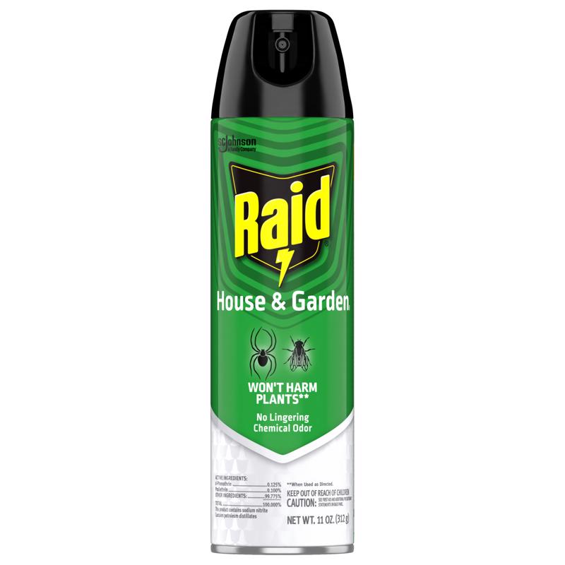 Raid House & Garden Insect Killer Liquid 11 oz (Pack of 12)
