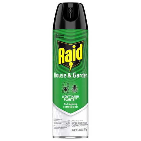 Raid House & Garden Insect Killer Liquid 11 oz (Pack of 12)