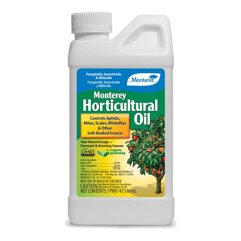 Aceite hortícola Monterey Concentrado líquido orgánico para matar insectos 1 pt