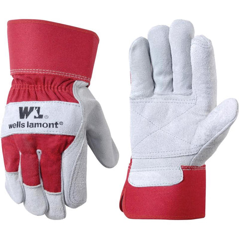 Wells Lamont Unisex Work Gloves Red XL 1 each