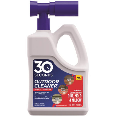 30 SECONDS Outdoor Cleaner Concentrate 64 oz (Pack of 5)