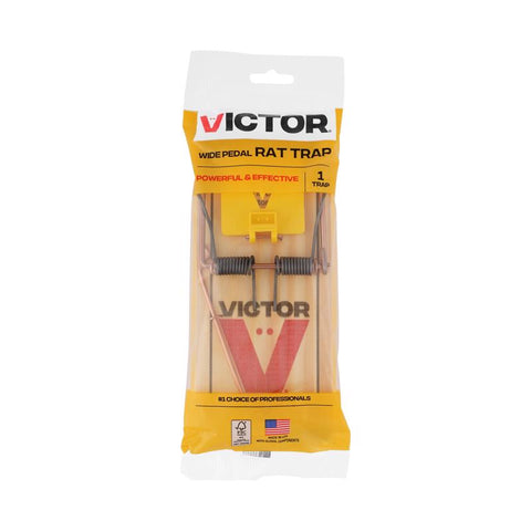 Victor Medium Snap Trap For Rats 1 pk (Pack of 12)
