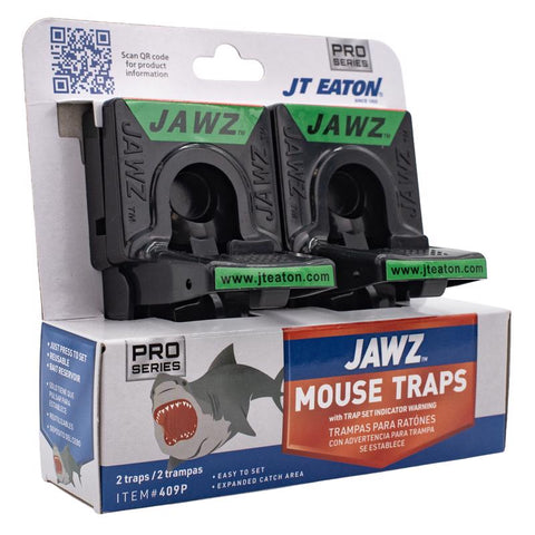 JT Eaton JAWZ Pro Series Small Snap Trap For Mice 2 pk