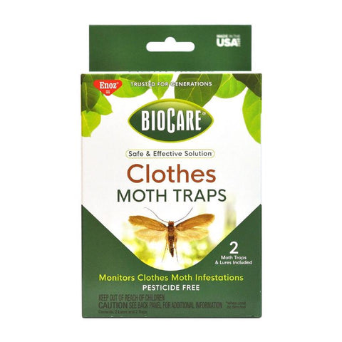 Enoz BioCare Clothes Moth Trap 2 pk (Pack of 4)