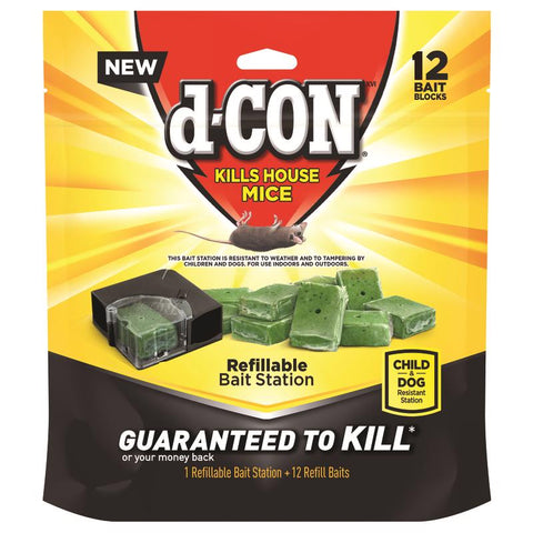d-CON Bait Station Blocks For Mice