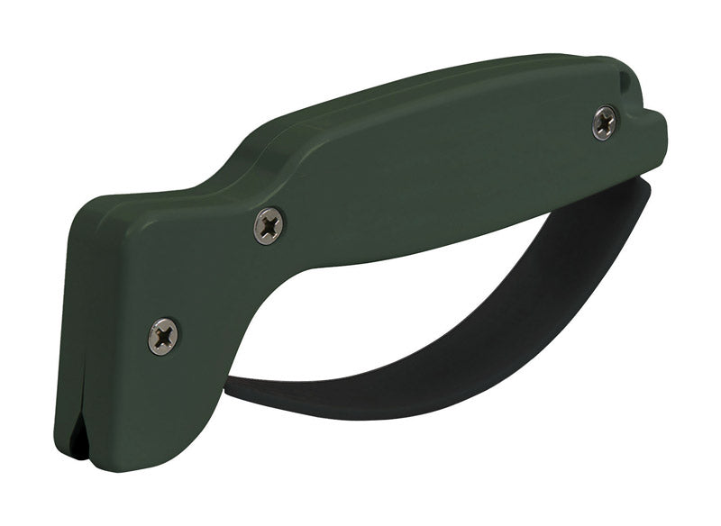 Afilador de cuchillos y herramientas AccuSharp de carburo de tungsteno semibrillante, 1 etapa
