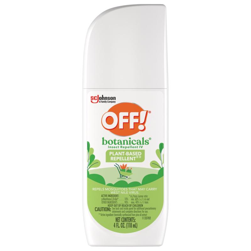 OFF! Botanicals Insect Repellent For Gnats/Mosquitoes 4 oz (Pack of 8)
