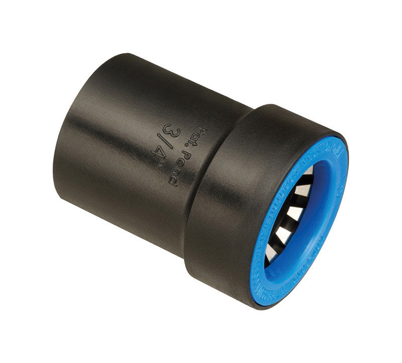 Orbit Blu-Lock 3/4 in. Push X 3/4 in. D Slip Adapter (Pack of 10)