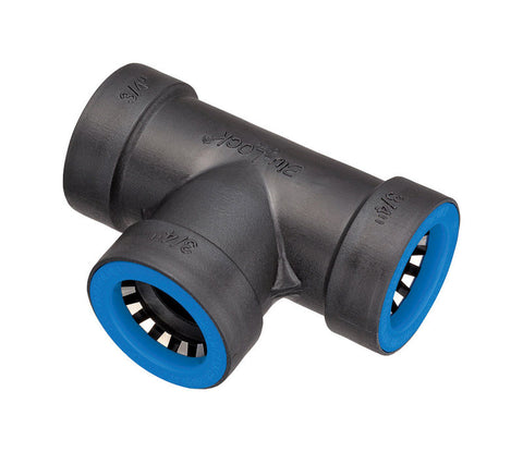 Orbit Blu-Lock 3/4 in. Push Push Tee Connector (Pack of 15)