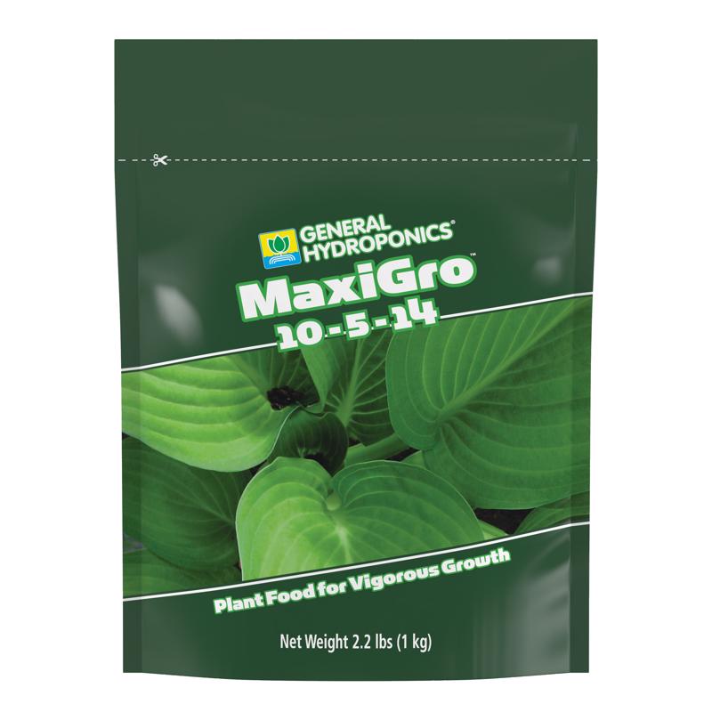 Nutriente para plantas en gránulos MaxiGro de General Hydroponics, 2,2 lb