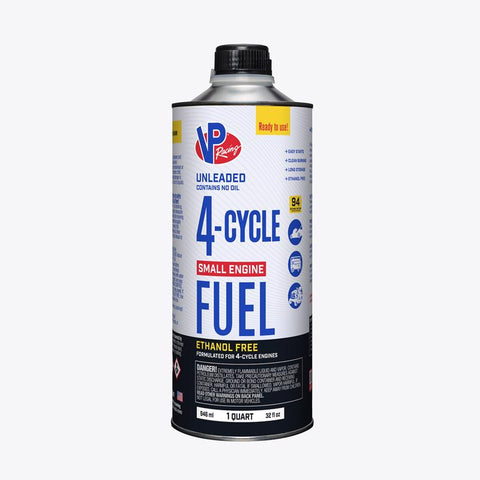 VP Racing Fuels Small Engine Ethanol-Free 4-Cycle Small Engine Fuel 1 qt (Pack of 8)