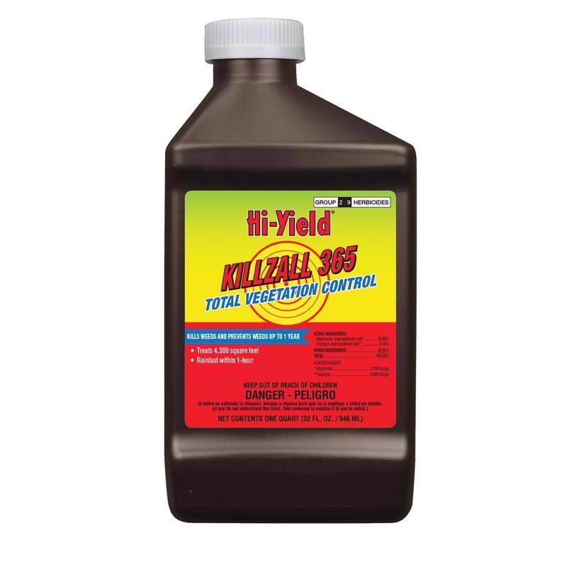 Concentrado Killzall 365 de alto rendimiento para control de vegetación, 32 oz