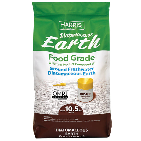 Harris Food Grade Diatomaceous Earth For All Animals 10 lb. cap.