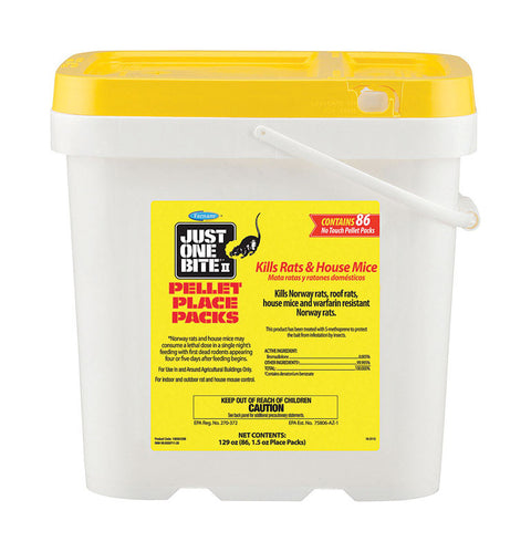 Farnam Just One Bite II Bait Packs For Mice and Rats 1.5 oz 86 pk