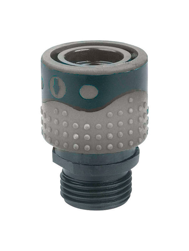 Grifo con conector rápido hembra roscado de polímero Gilmour