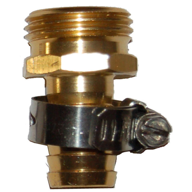 Rugg 3/4 in. Brass Threaded Male Hose Coupling (Pack of 30)