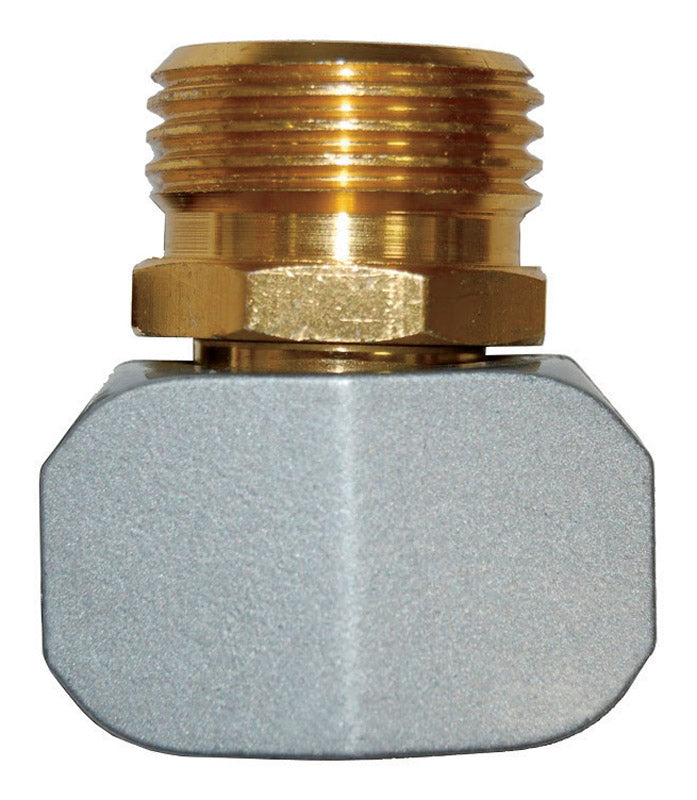 Rugg 5/8-3/4 in. Zinc Threaded Male Hose Coupling (Pack of 30)