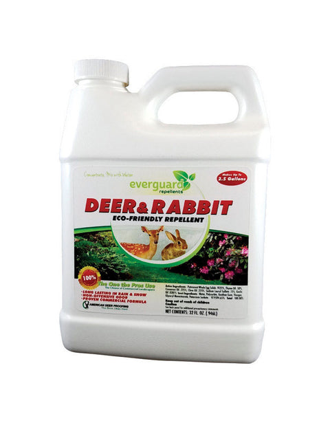 Everguard Repellents Animal Repellent Concentrate For Deer and Rabbits 32 oz (Pack of 6)