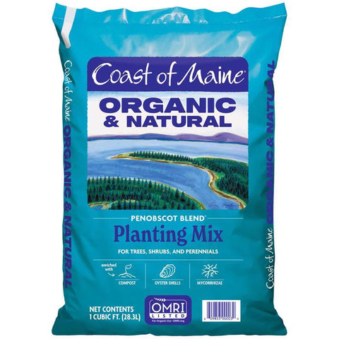Suelo orgánico de propósito general para plantas Coast of Maine Penobscot Blend, 1 pie cúbico